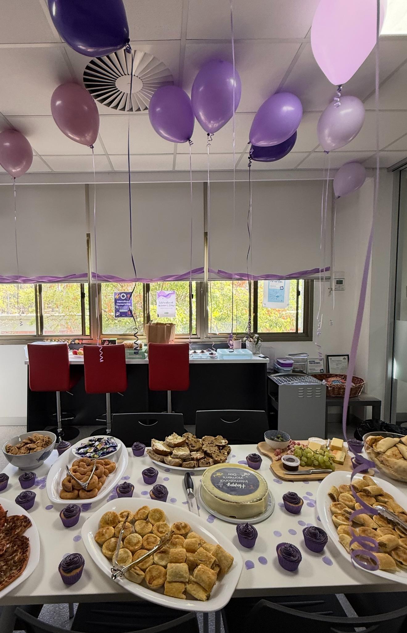 SA team branch morning tea